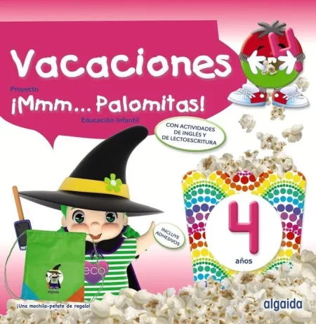 4Años ¡Mmm... Palomitas! Cuaderno de Vacaciones