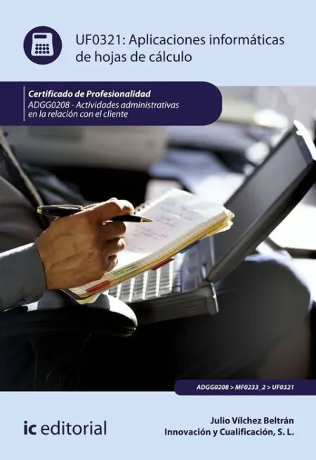 Uf0321 Aplicaciones Informáticas de Hojas de Cálculo