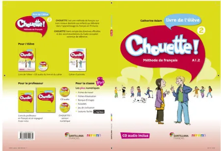 014 Chouette 2 Livre Eleve + Cd