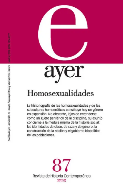 Homosexualidades (Ayer 87)