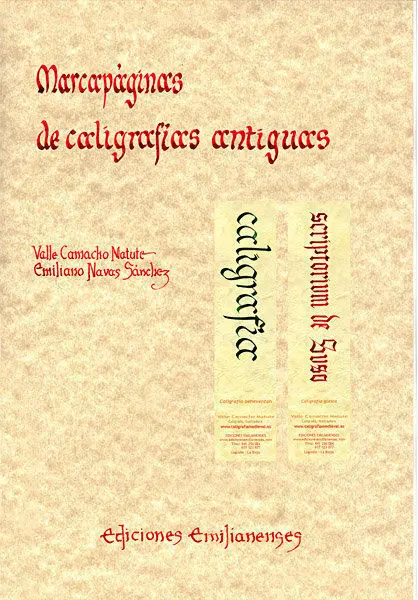 Marcapaginas de Caligrafias Antiguas