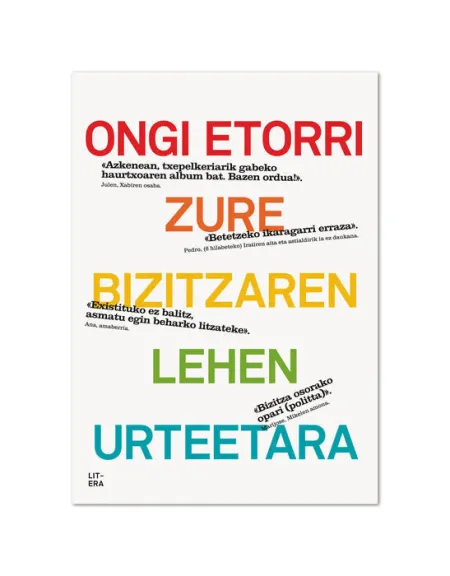 Ongi Etorri Zure Bizitzaren Lehen Urteetara