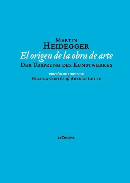 Origen de la Obra de Arte, el