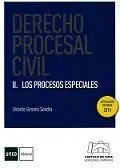 016 T2 Derecho Procesal Civil: los Procesos Especiales