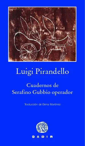Cuadernos de Serafino Gubbio Operador