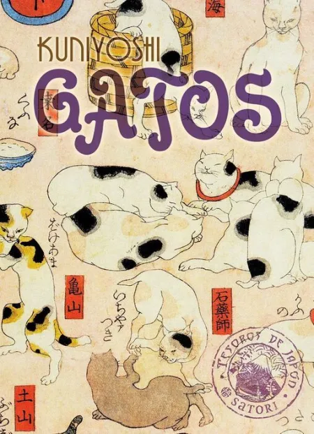Kuniyoshi - Gatos ( Coleccion 22 Postales)