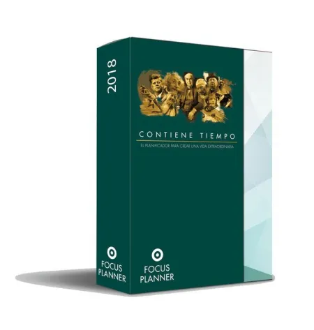 2Vols Focus Planner Diamond: Planificacion Estrategica 2018 / Planificador 2018