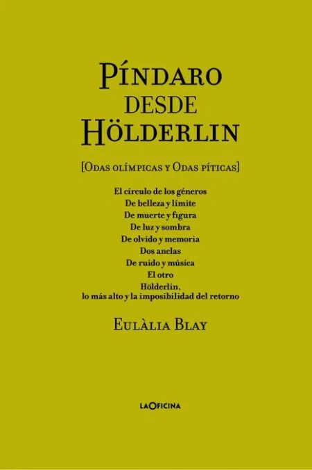 Píndaro Desde Holderlin