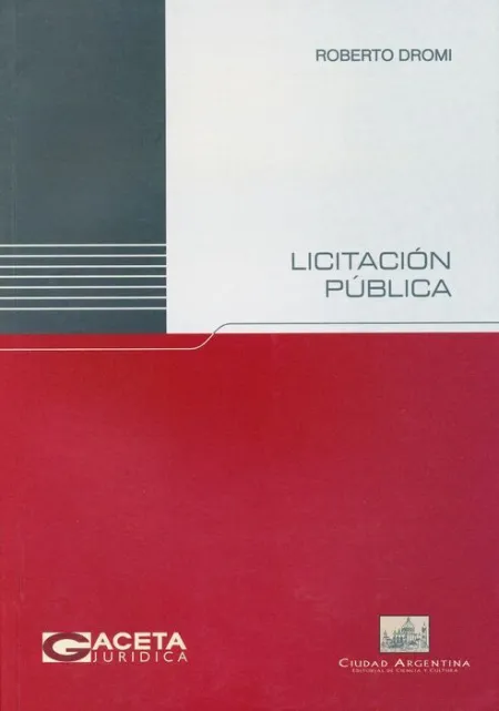 Licitaciã³N Pãºblica. Coediciã³N con la Gaceta Jurã­dica (Perãº)