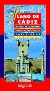 Plano de Cadiz, Callejero