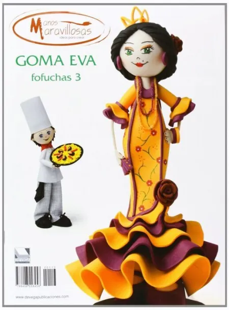Goma Eva Nº 3 Especial Fofuchas - Manos Maravillosas