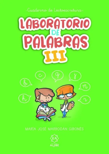Laboratorio de Palabras 3 Cuaderno de Lectoescritura