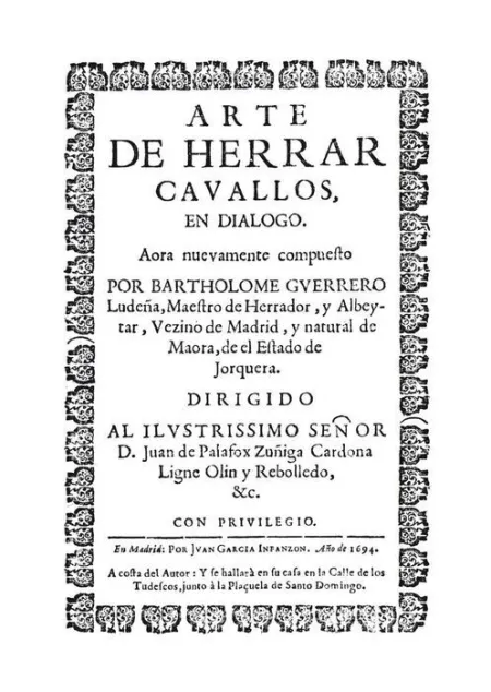 Arte de Herrar Caballos