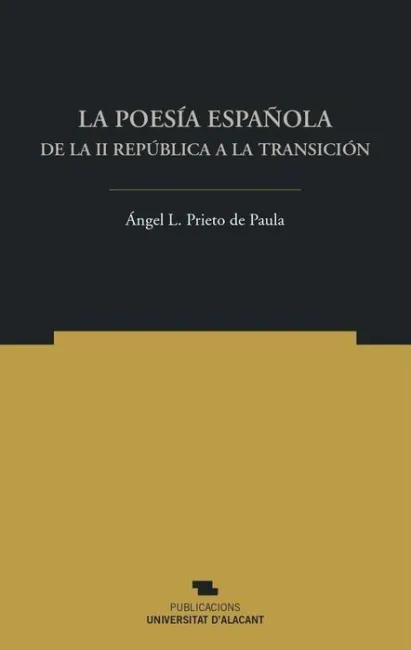 La Poesia Española de la Ii Republica a la