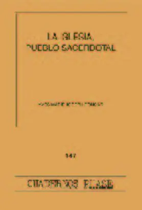 Iglesia, Pueblo Sacerdotal, la