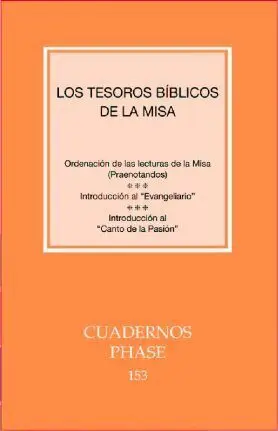 Tesoros Bã?Â­blicos de la Misa, los
