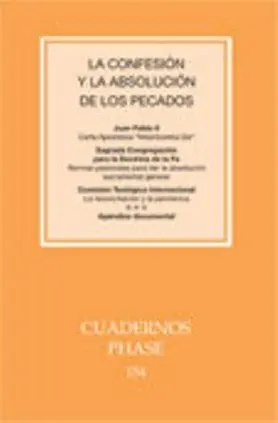 Confesiã?Â³N y la Absoluciã?Â³N de los Pecados, la