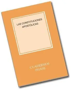 Constituciones Apostã?Â³Licas, las