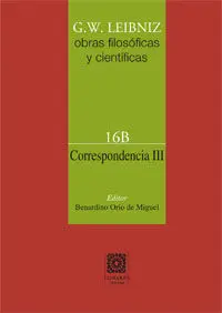 Correspondencia Iii. Volumen 16B.