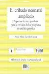 Cuestiones Ã?Â©Ticas y Legales del Cribado Neonatal Ampliado