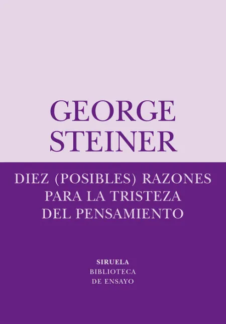 Diez Posibles Razones para la Tristeza del Pensamiento
