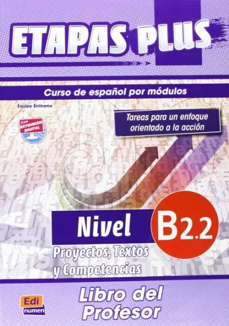 Etapas Plus B2. 2. Proyectos, Textos y Competencias. Libro del Profesor