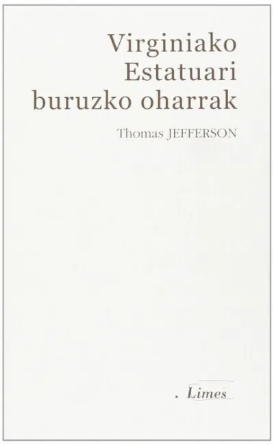 Virginiako Estatuari Buruzko Oharrak