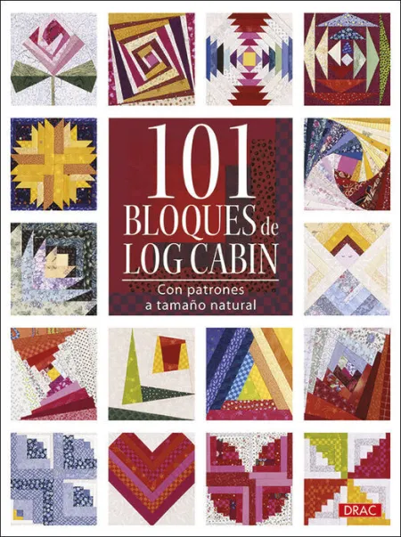 101 Bloques de Log Cabin