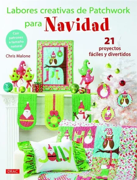 Labores Creativas de Patchwork para Navidad