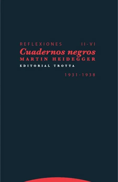 Reflexiones Ii-Vi. Cuadernos Negros 1931-1938