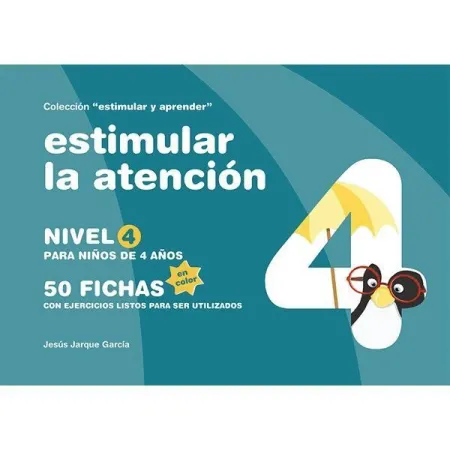Nivel4 Estimular la Atencion. 50 Fichas con Ejercicios Listos para Ser Utilizados