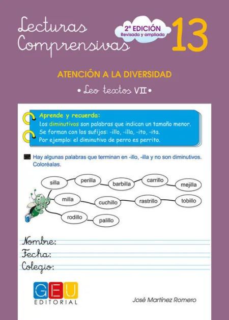 Lecturas Comprensivas 13. Atencion Diversidad -Textos Vii