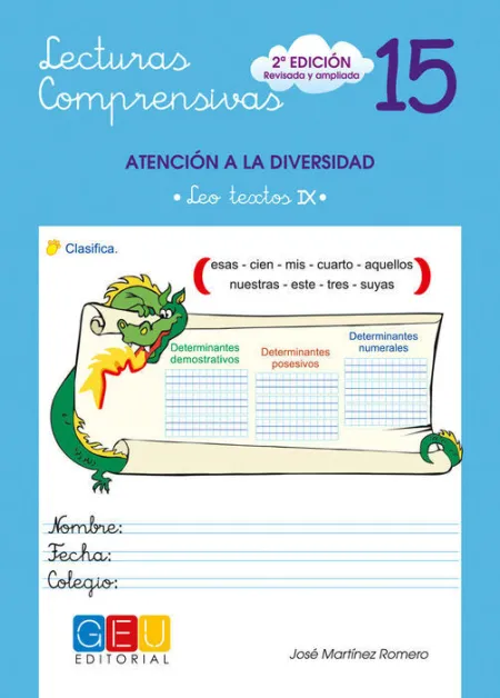Lecturas Comprensivas 15. Atencion Diversidad