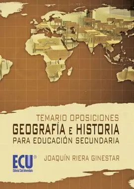 010 Temario Geografía e Historia para Educación Secundaria