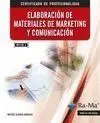 Elaboraciã?Â³N de Materiales de Marketing y Comunicaciã?Â³N (Mf2189_3)