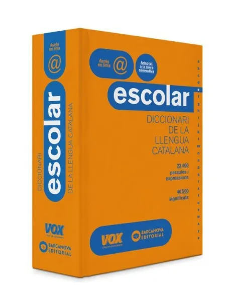 Diccionari Escolar de la Llengua Catalana Vox-Barcanova