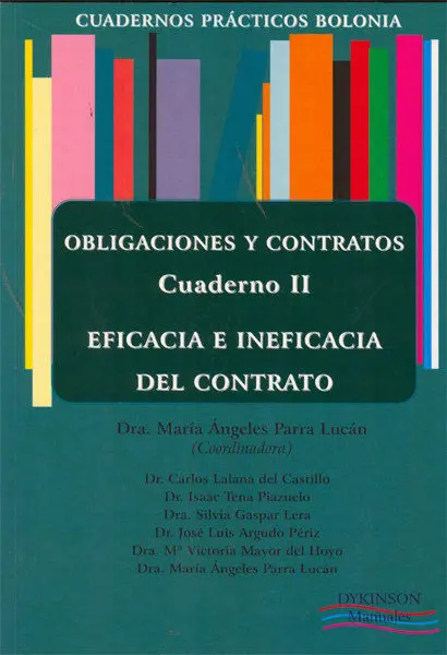 Obligaciones y Contratos. La Relación Obligatoria. Cuaderno I.