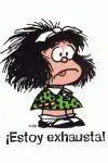 Mafalda ¡Estoy Exhausta! Grande
