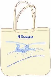 Bolsa el Principito Solo con el Corazon Podemos Ver Bien