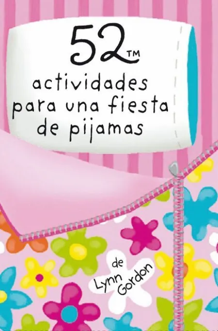 Baraja 52 Actividades para una Fiesta de Pijamas