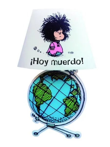 Mafalda ¡Hoy Muerdo! Lámpara Decorativa Adhesiva