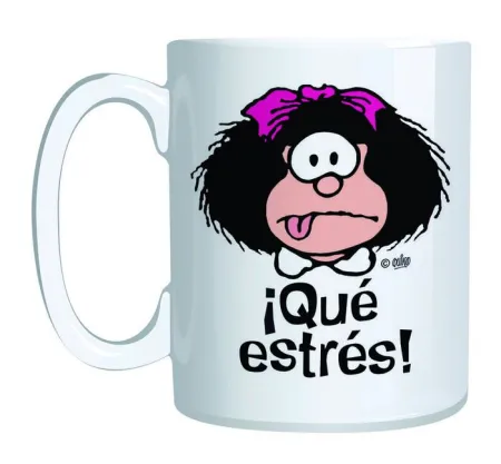 Taza Mafalta ¡Qué Estrés!