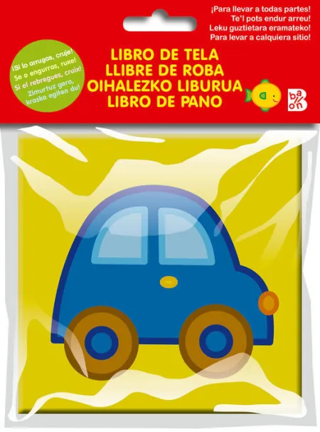 Libro de Tela - Coche