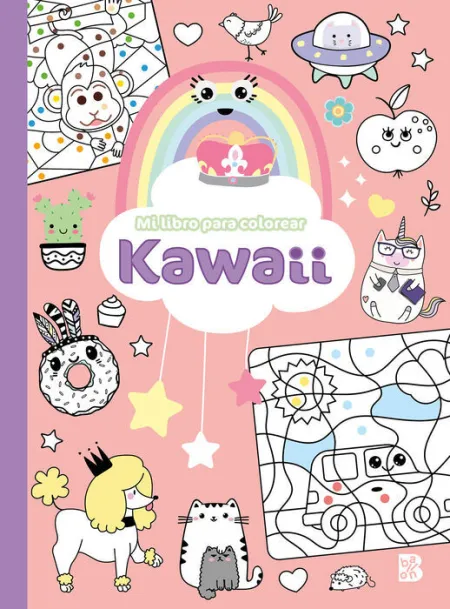 Kawaii mi Libro para Colorear