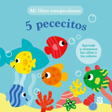 Mi Libro Rompecabezas - 5 Pececitos