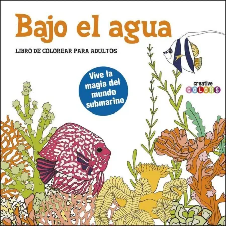 Bajo el Agua Libro de Colorear para Adultos