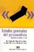 Estados Generales del Psicoanã?Â¡Lisis