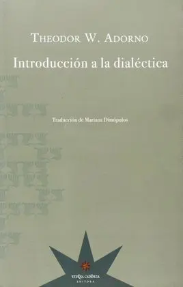 Introducción a la Dialéctica