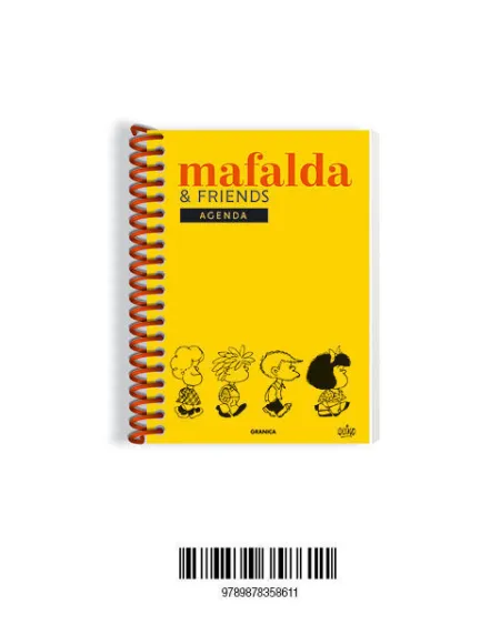 Agenda Mafalda Perpetua & Friends Amarilla