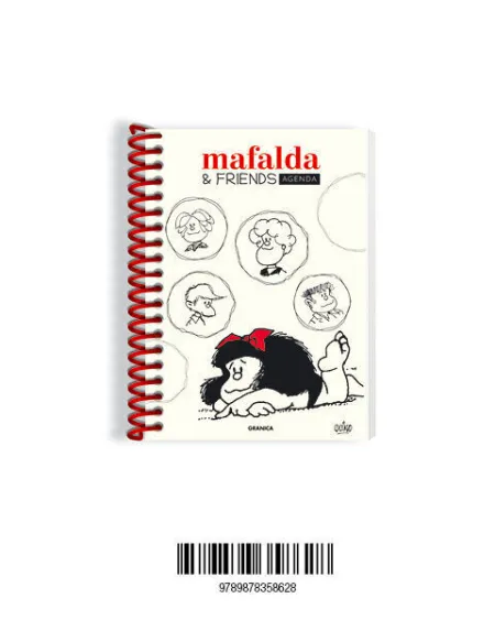Agenda Mafalda Perpetua & Friends Blanca